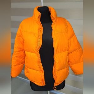 Alastair mckimm down puffer coat orange limited edition S